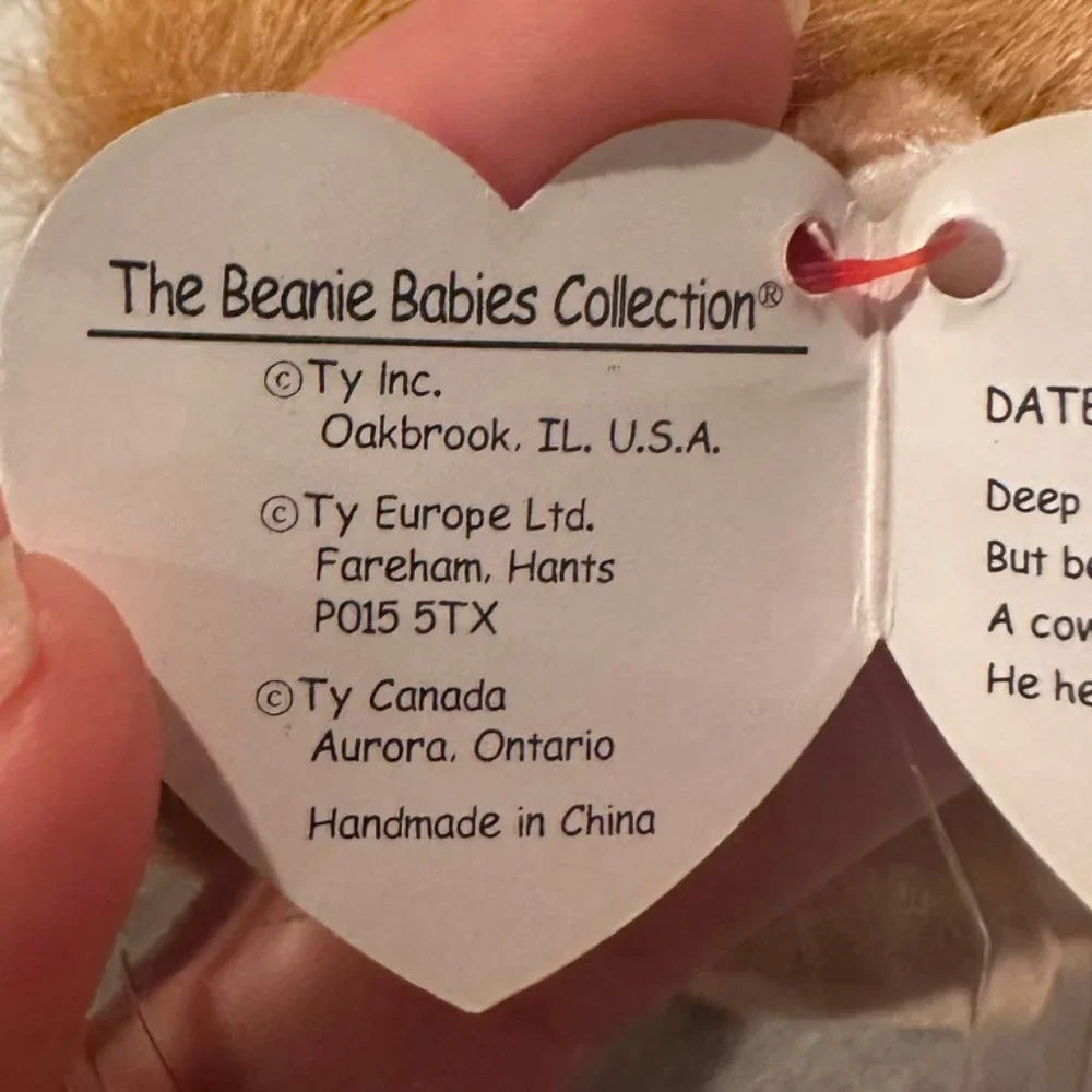 Roary the Lion Ty Beanie Babies NWMT 1999 - Picture 6 of 10